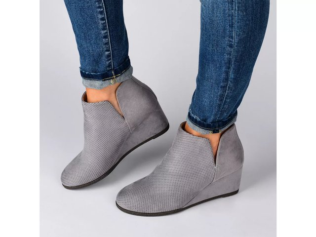Journee Collection Mylee Wedge Bootie
