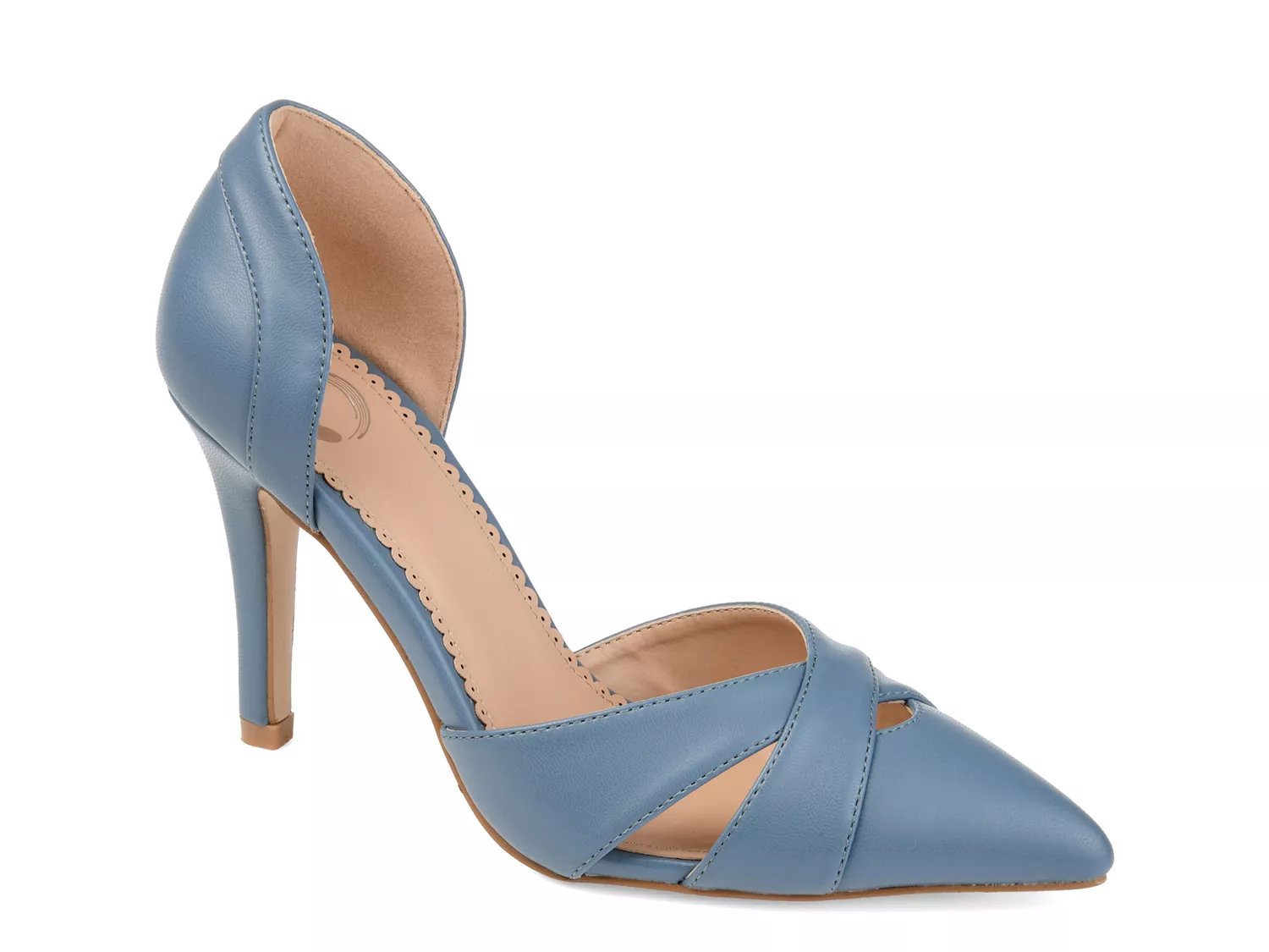 dsw blue heels