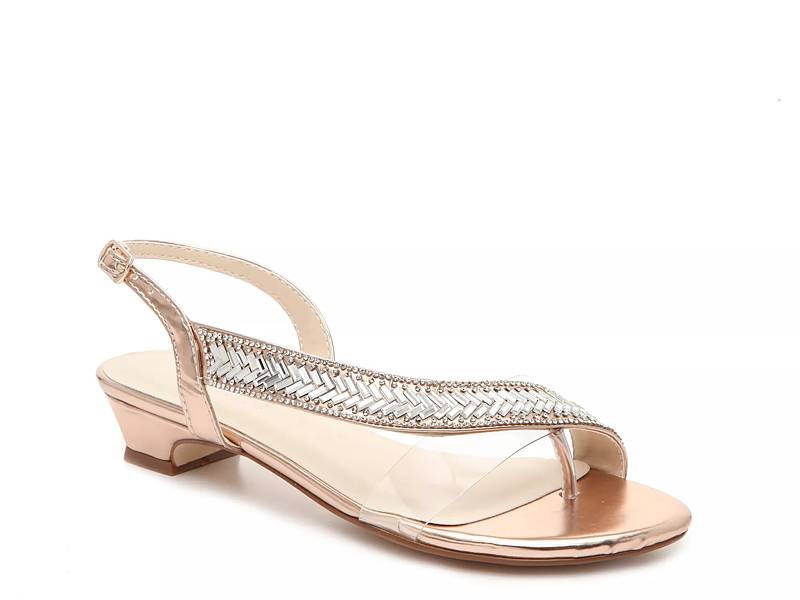 Dsw rose gold on sale sandals