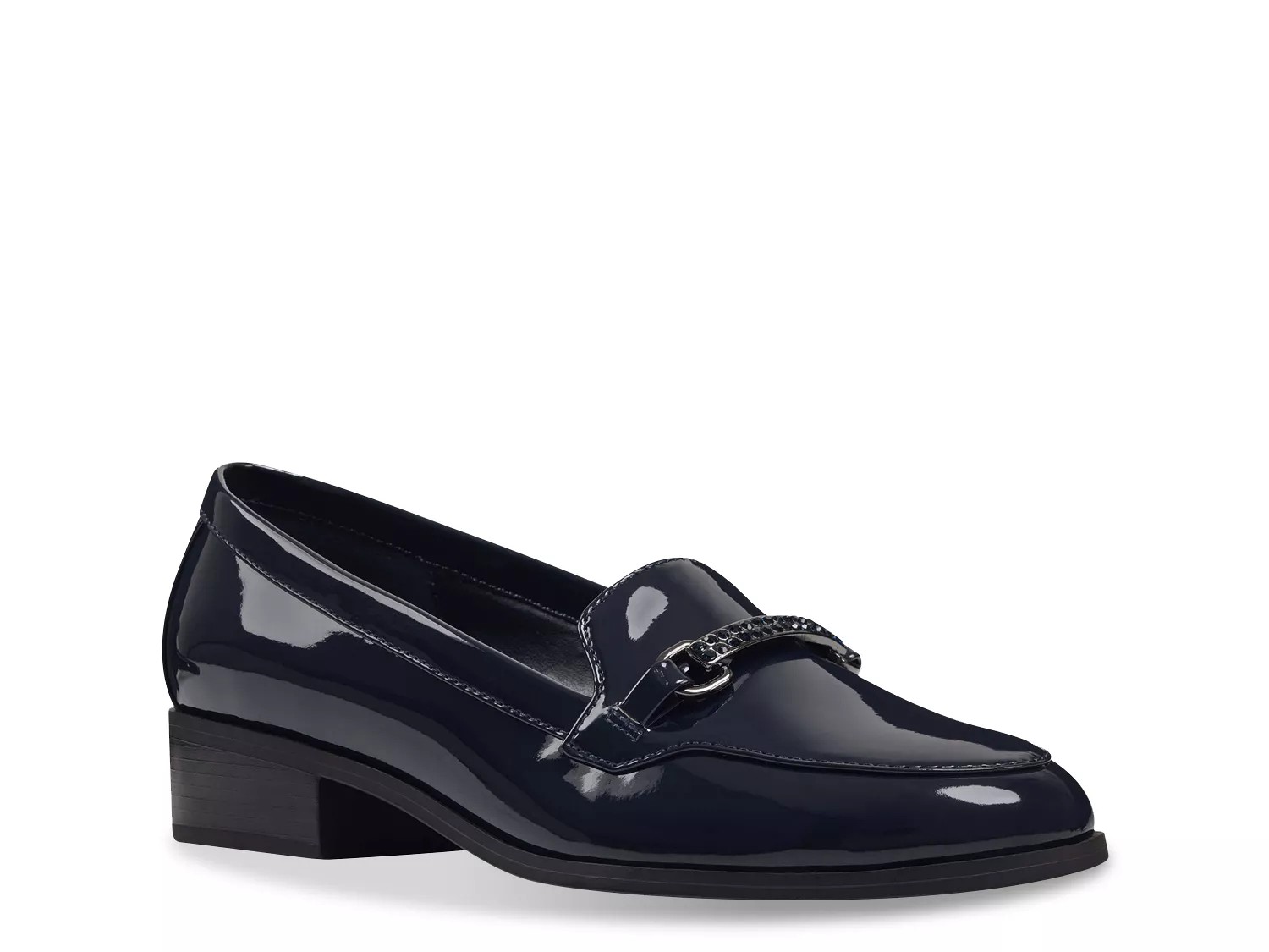 dsw patent leather loafers