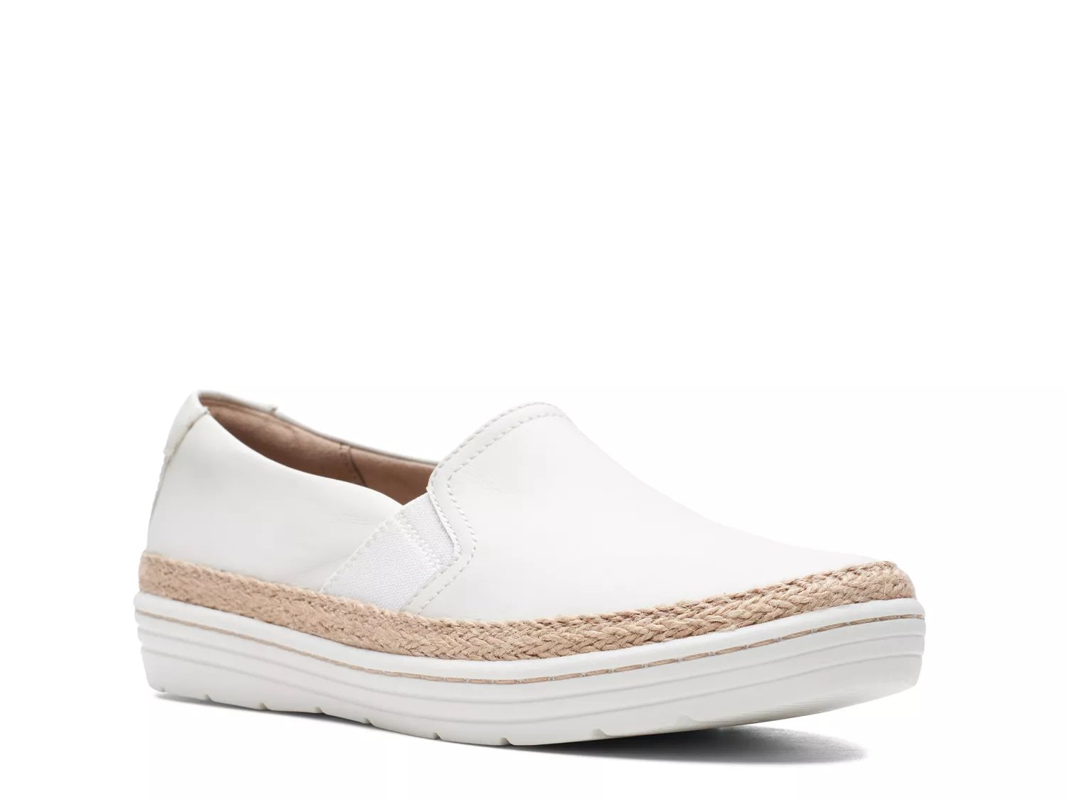 dsw clarks loafers