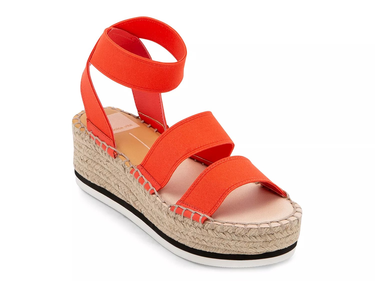 dolce vita lia suede wedge sandal