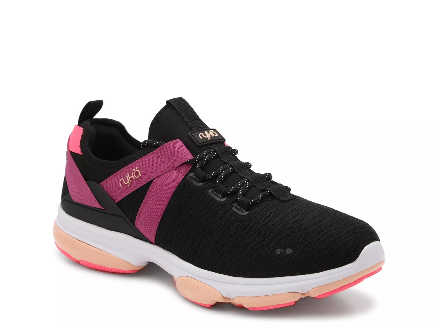 dsw black tennis shoes