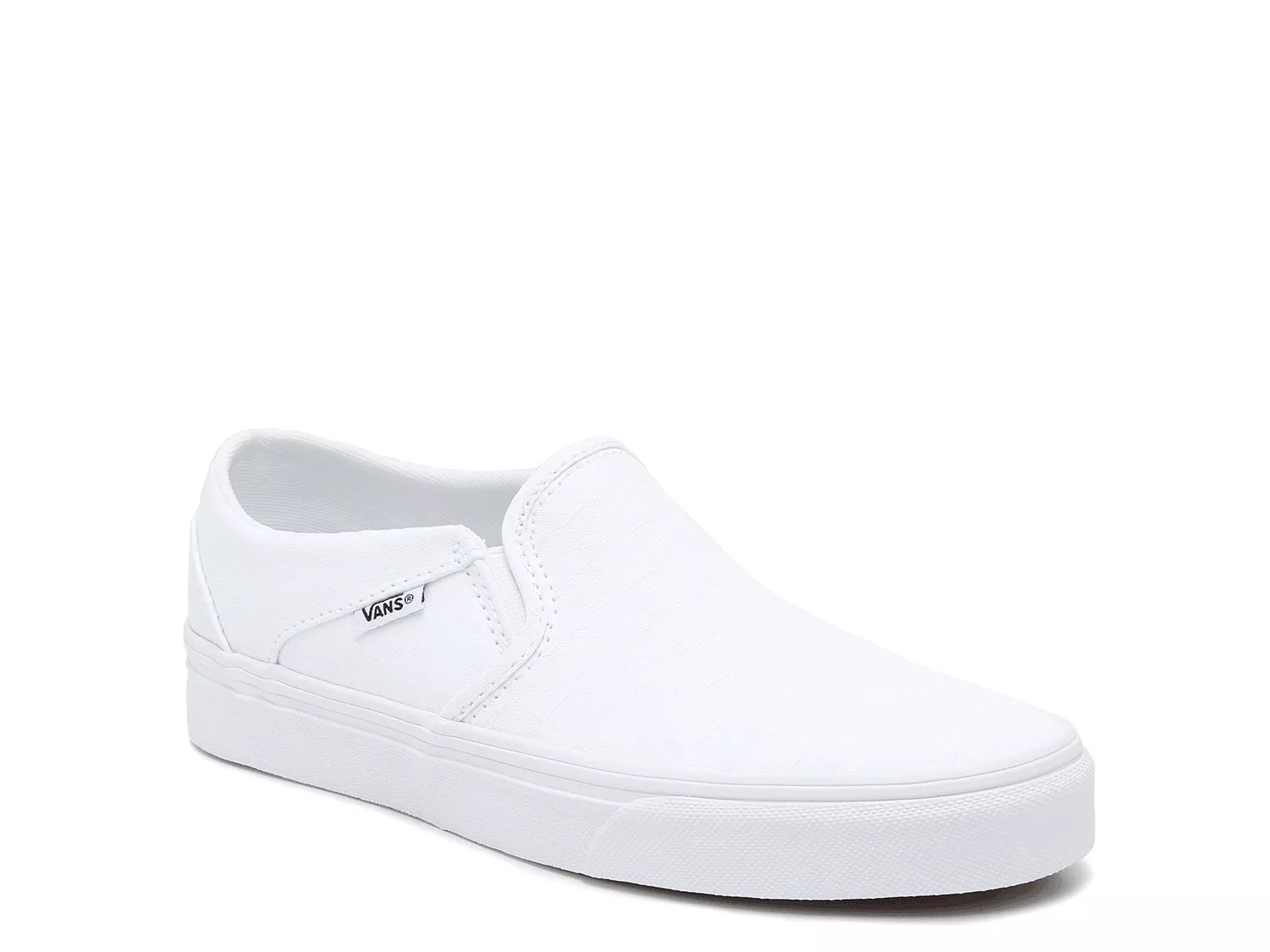 women's asher slip on sneaker white