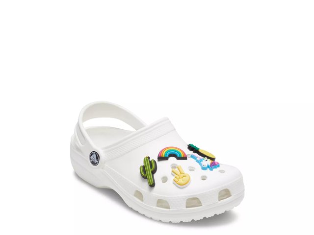 White crocs trend sale