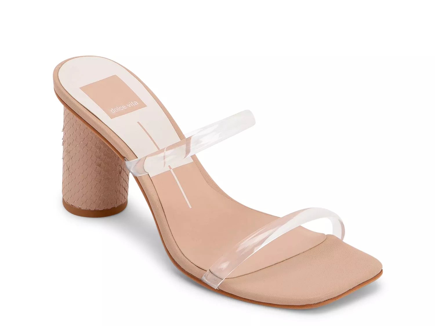 dsw clear heels