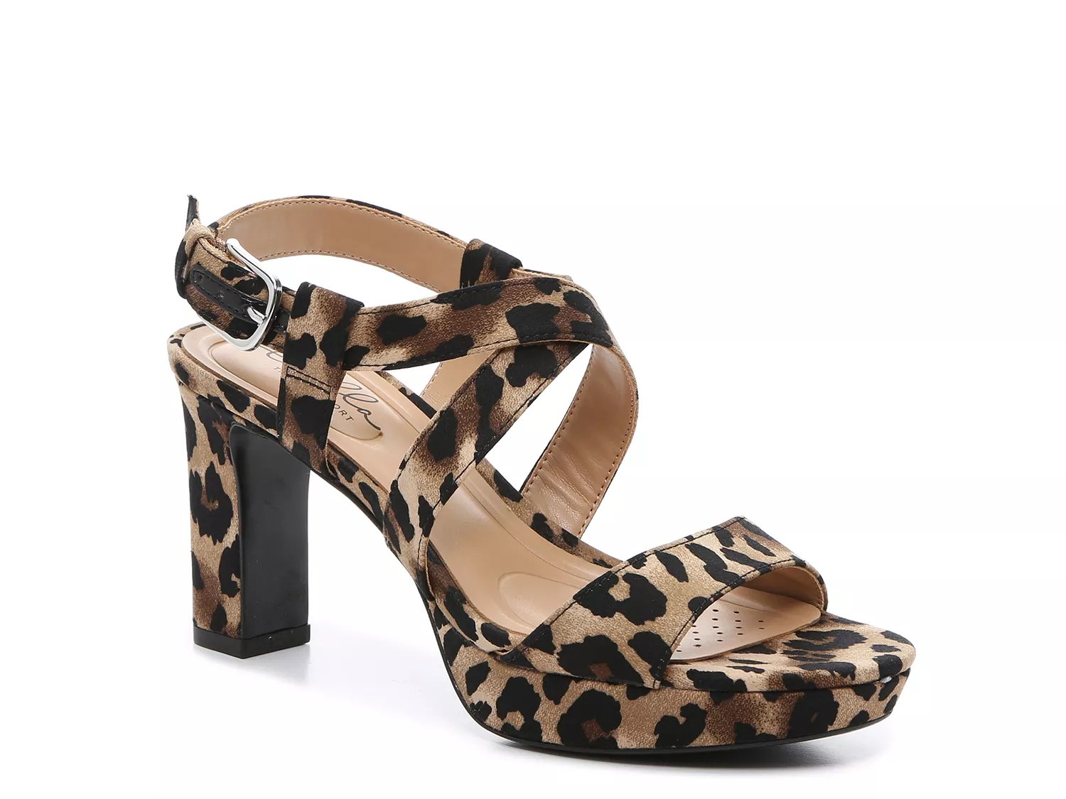leopard mules dsw