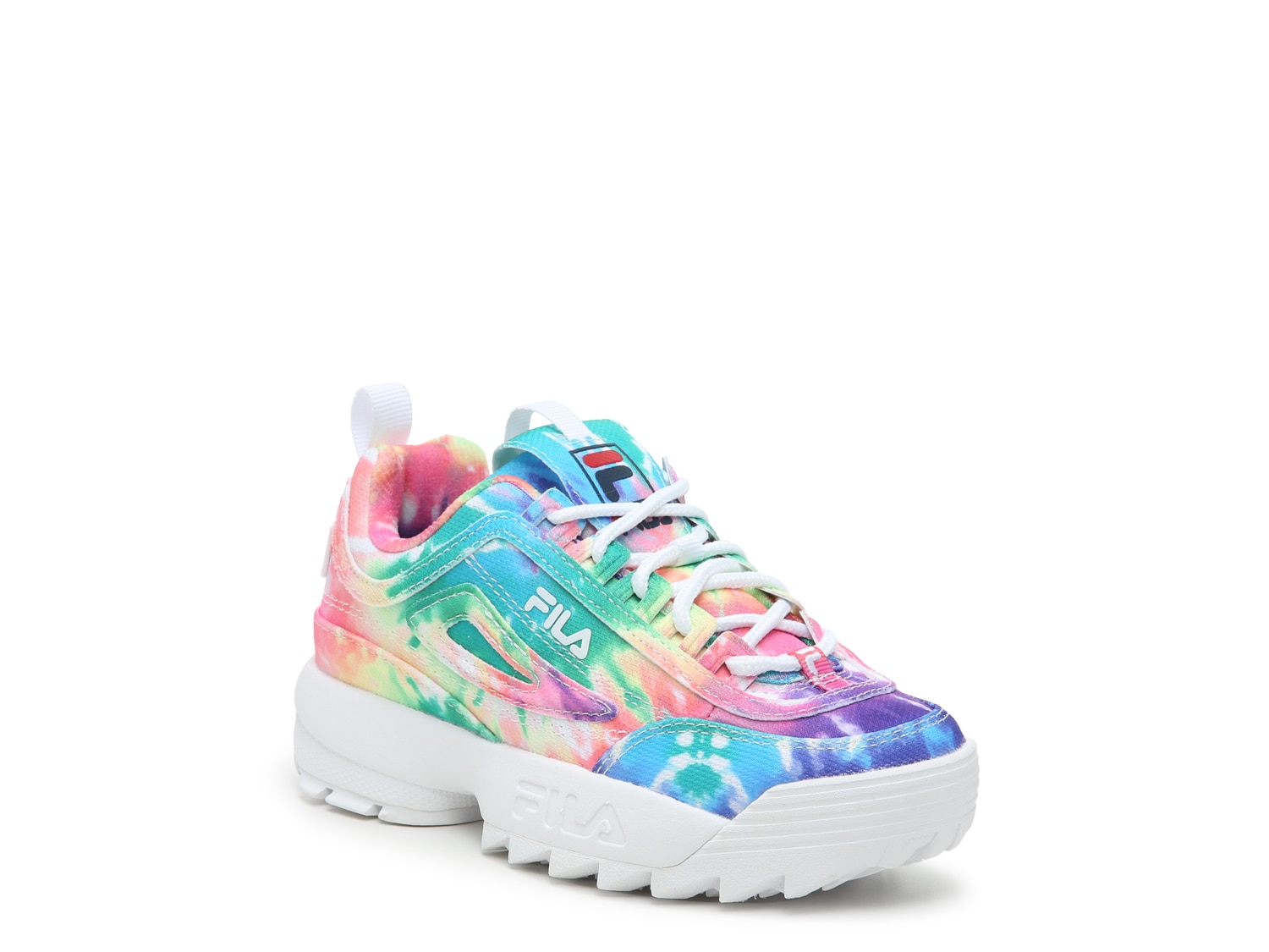 rainbow fila sneakers