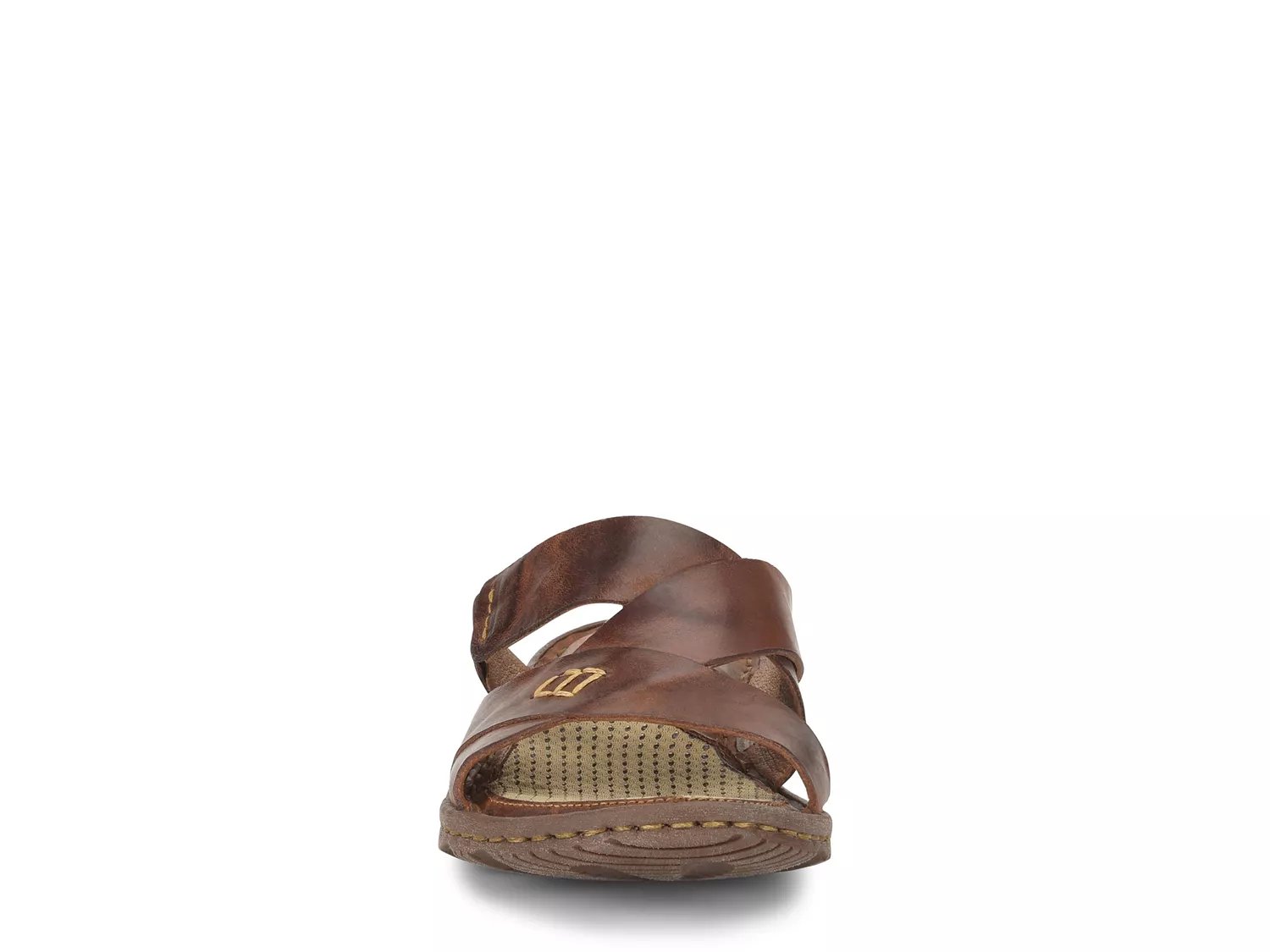 born hayka leather slides
