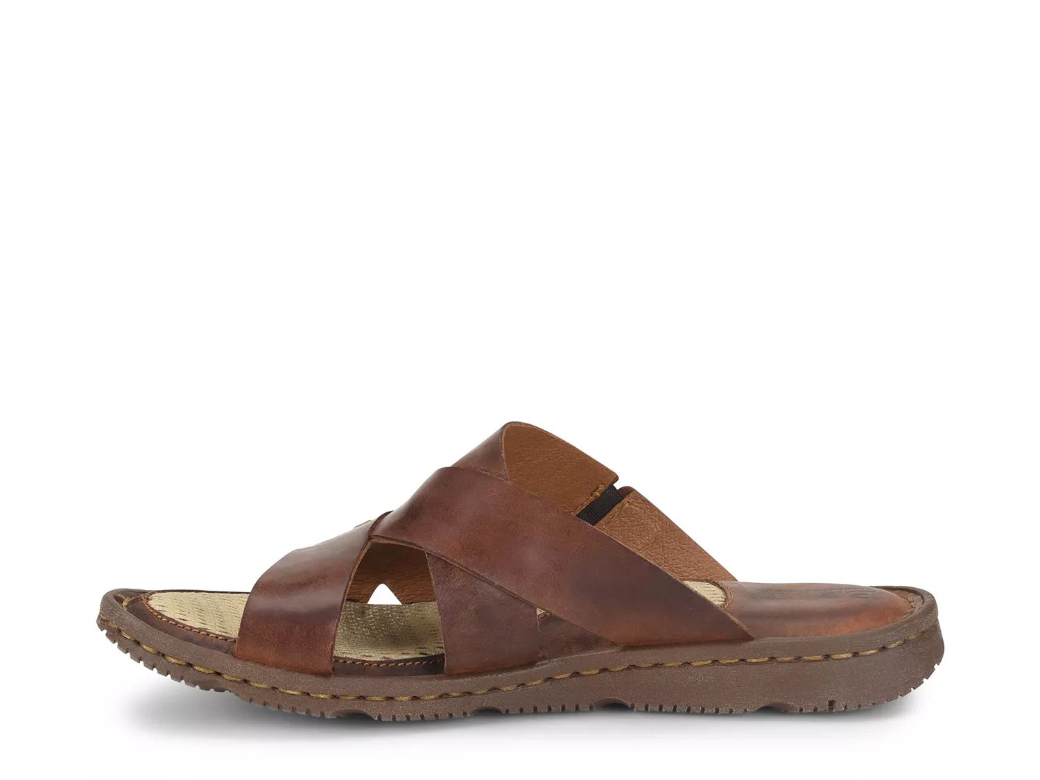born hayka leather slides