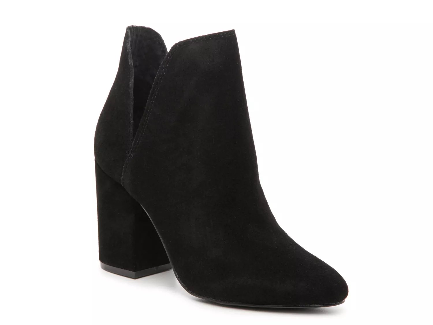 steve madden black booties dsw