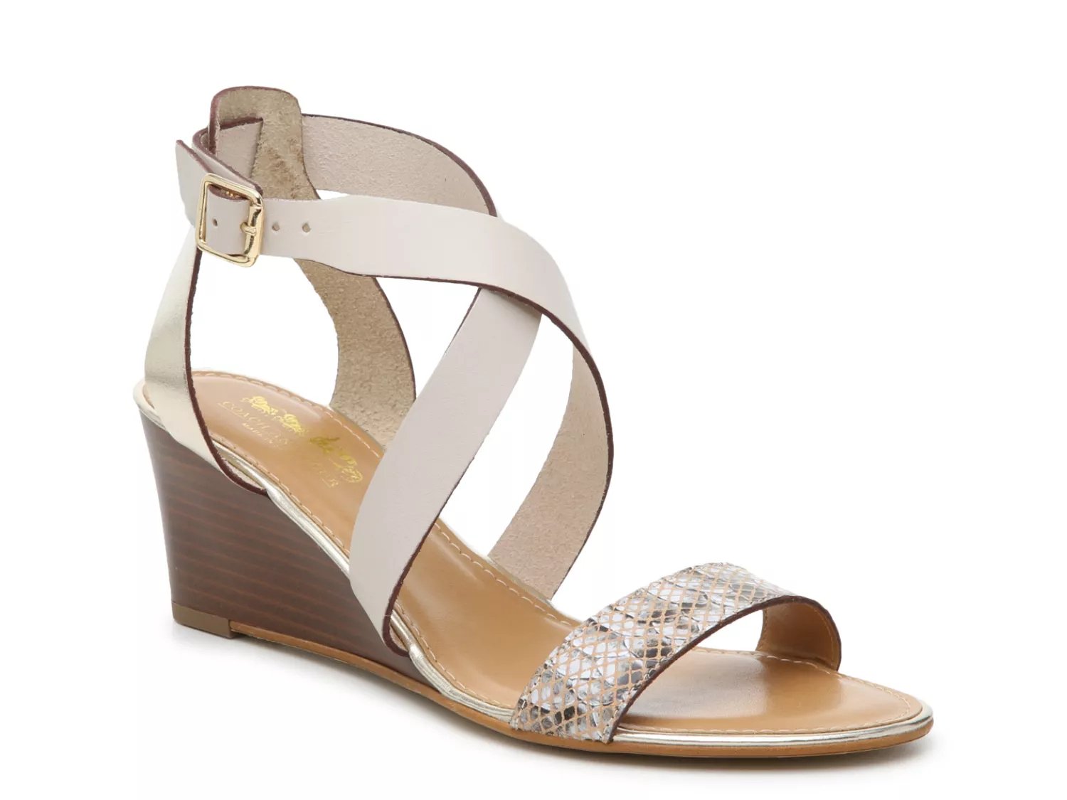 coach and four sandals