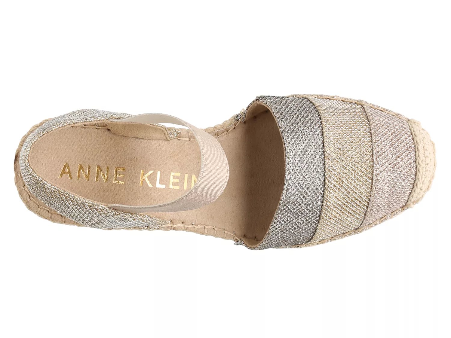 anne klein ashlea espadrille wedge sandal