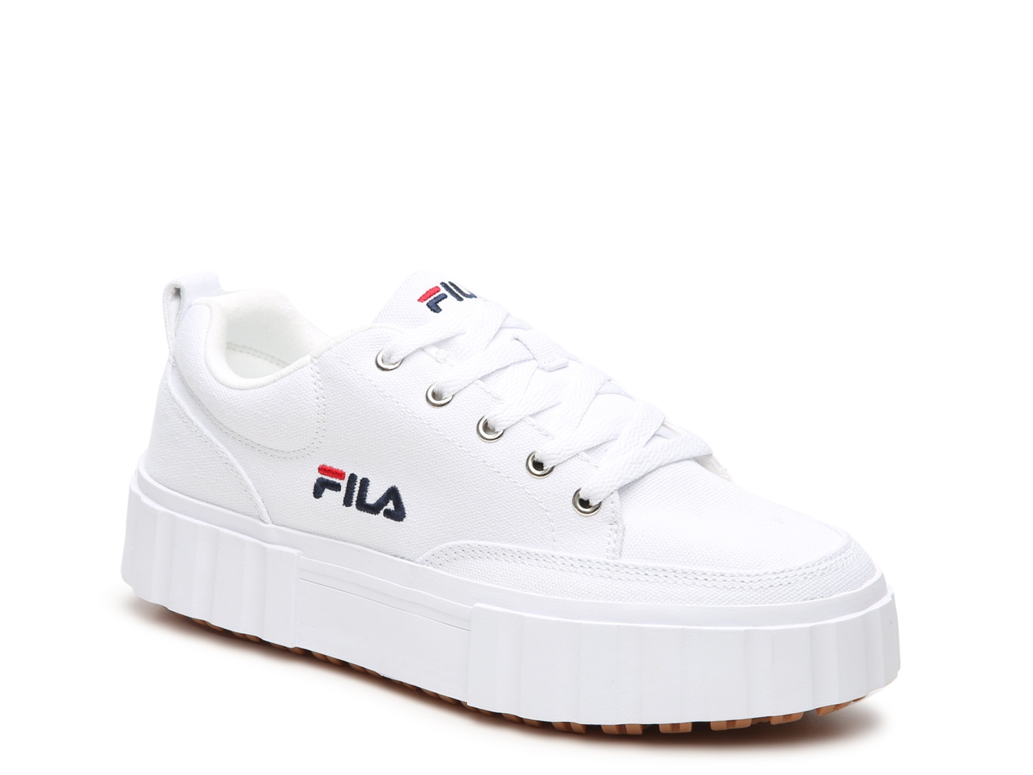 white platform sneakers fila