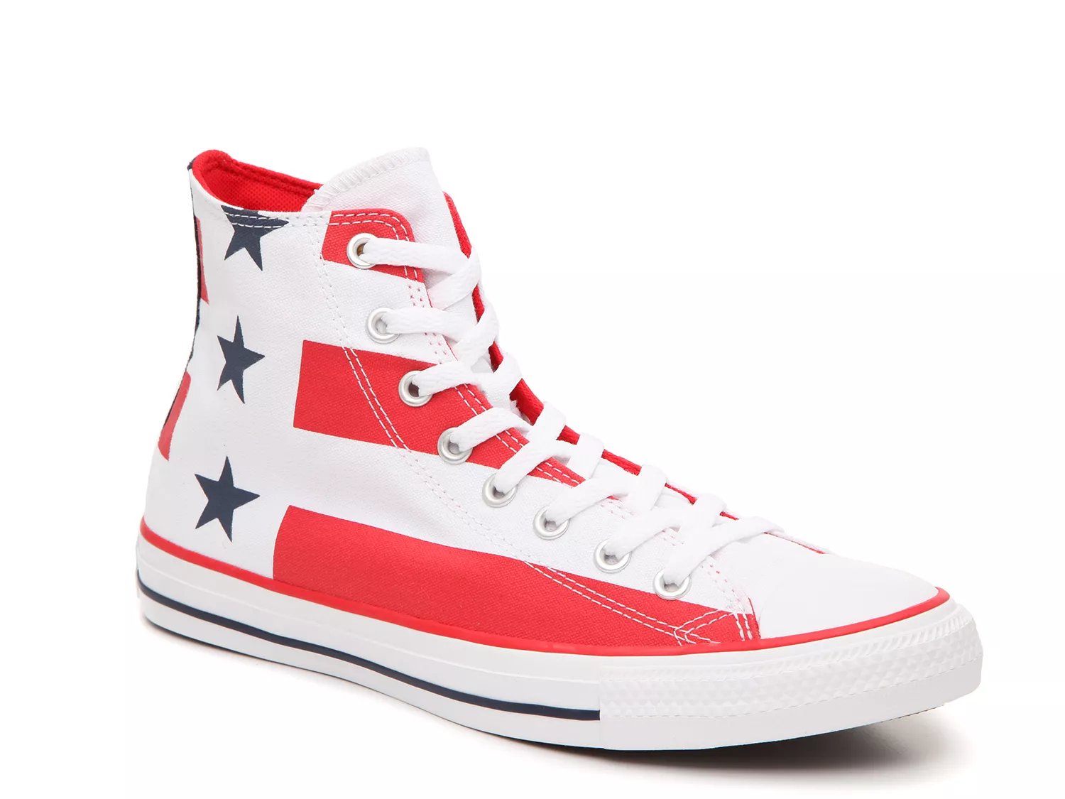 dsw white converse