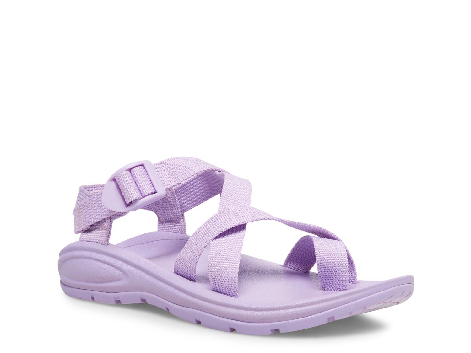 purple sandals dsw