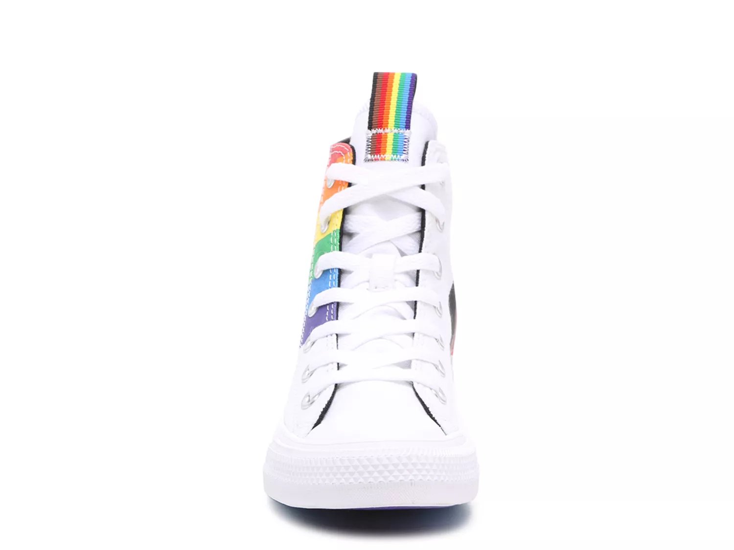 dsw rainbow converse