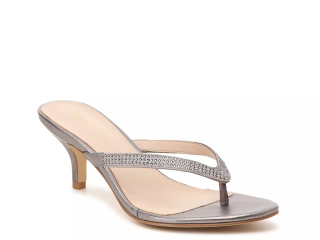 Dsw pewter shop sandals