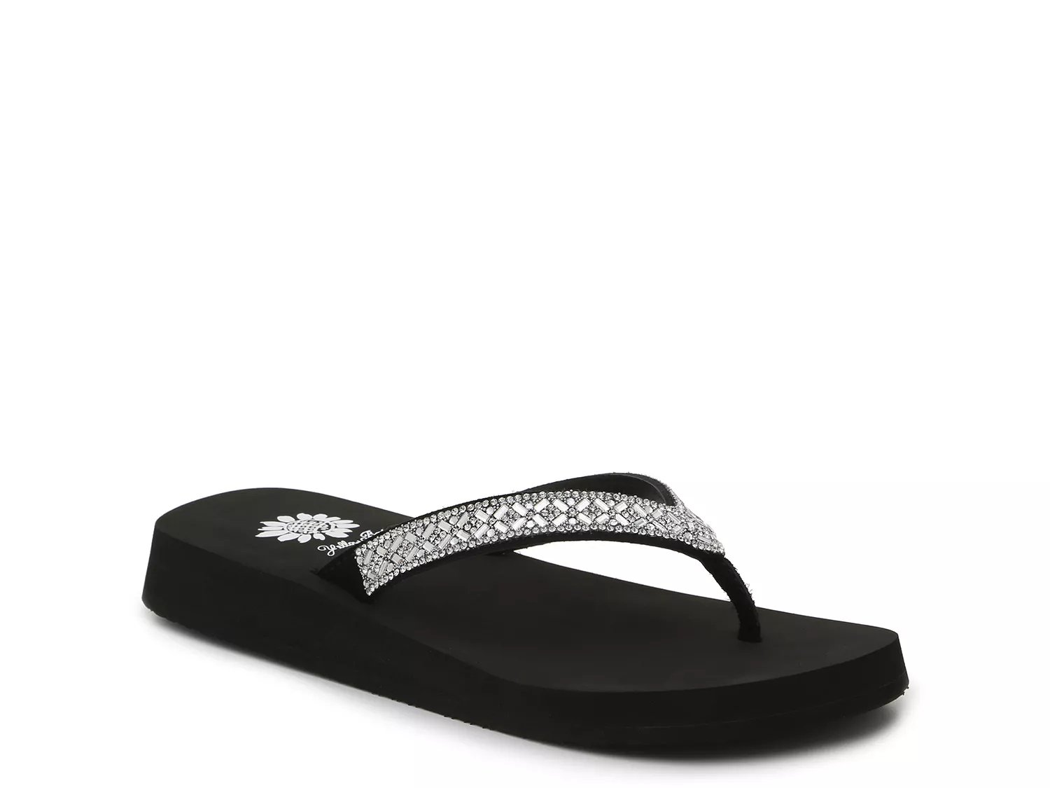 sparkly flip flops