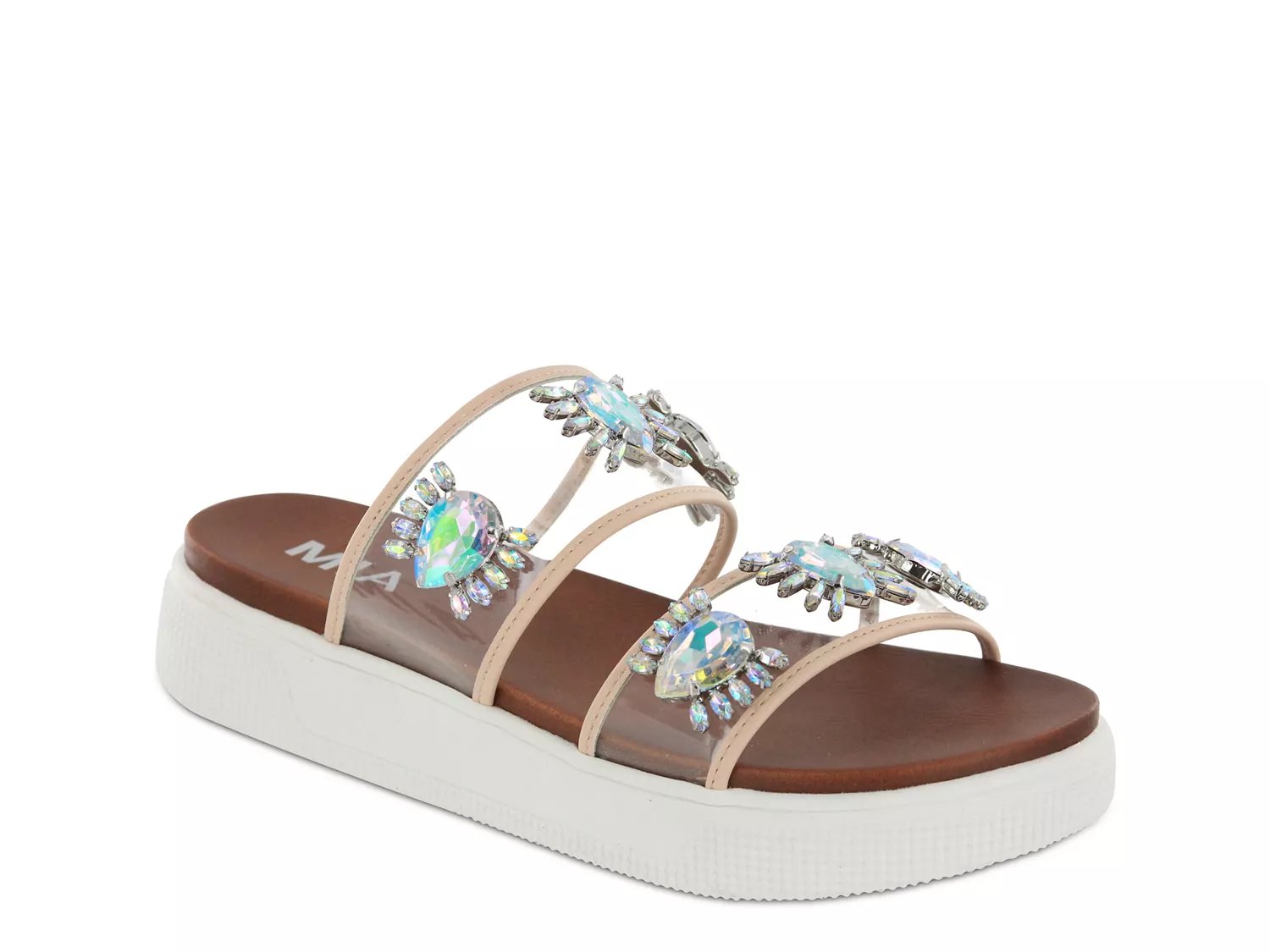 mia clear sandals