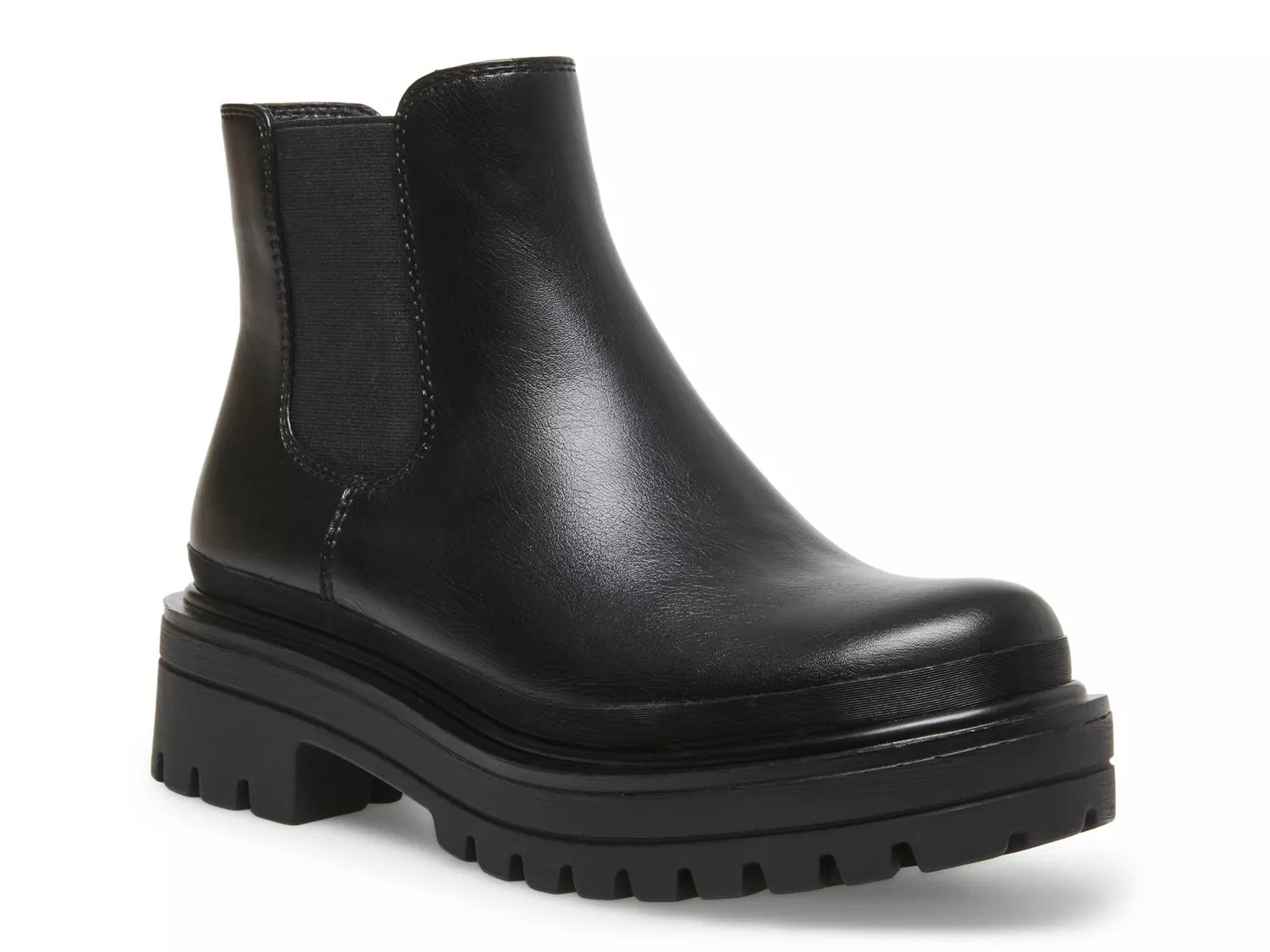 steve madden black chelsea boots