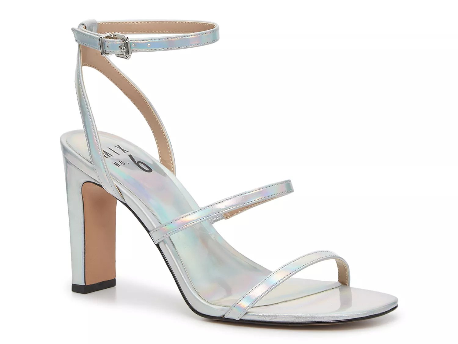 Dsw white hot sale heel sandals