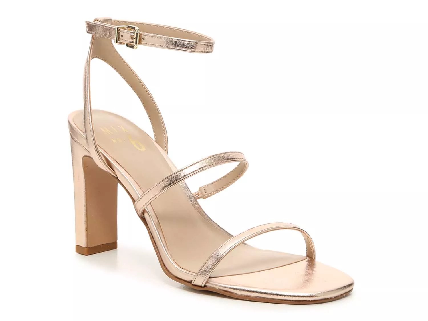 rose gold heels dsw