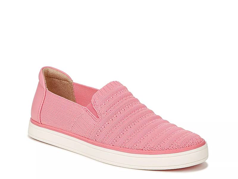 Slip on pink sneakers on sale