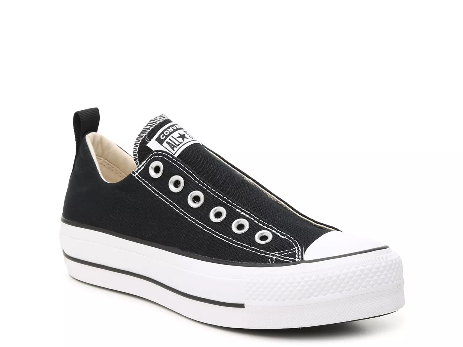 slip on platform converse