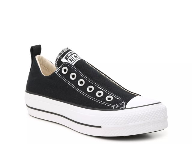 Platform slip on converse on sale