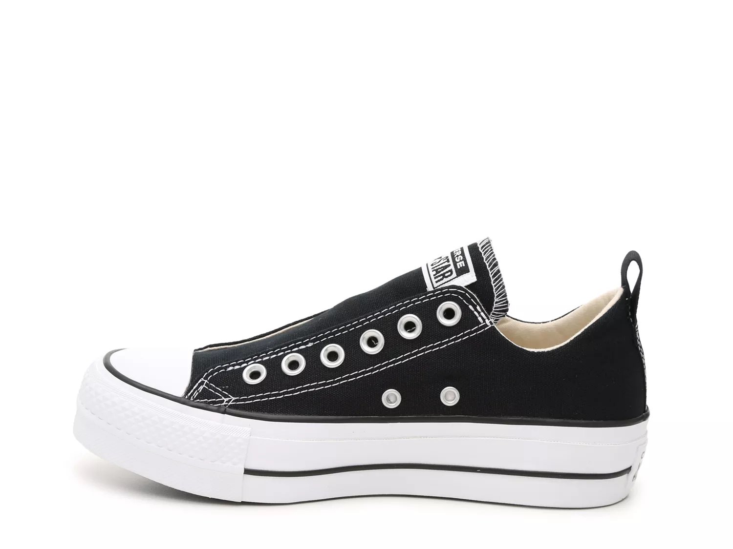 slip on platform converse