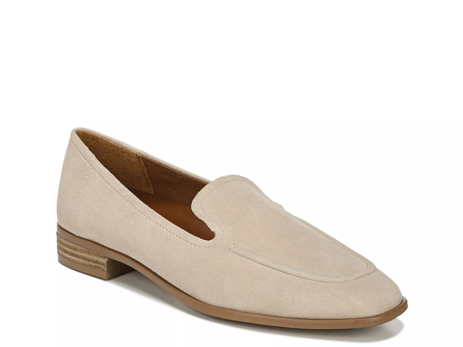 franco sarto suede loafers with keeper