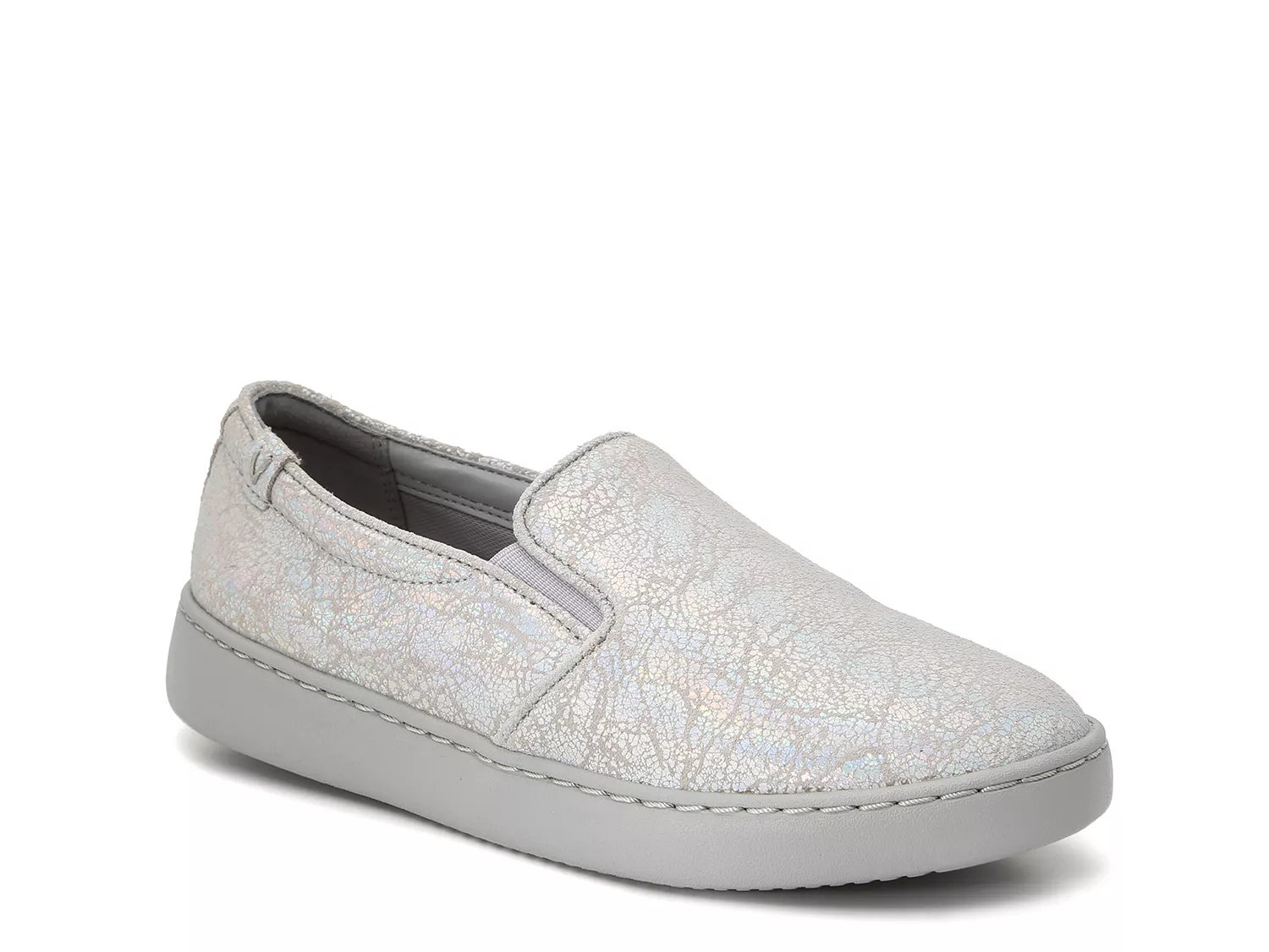 dsw silver sneakers