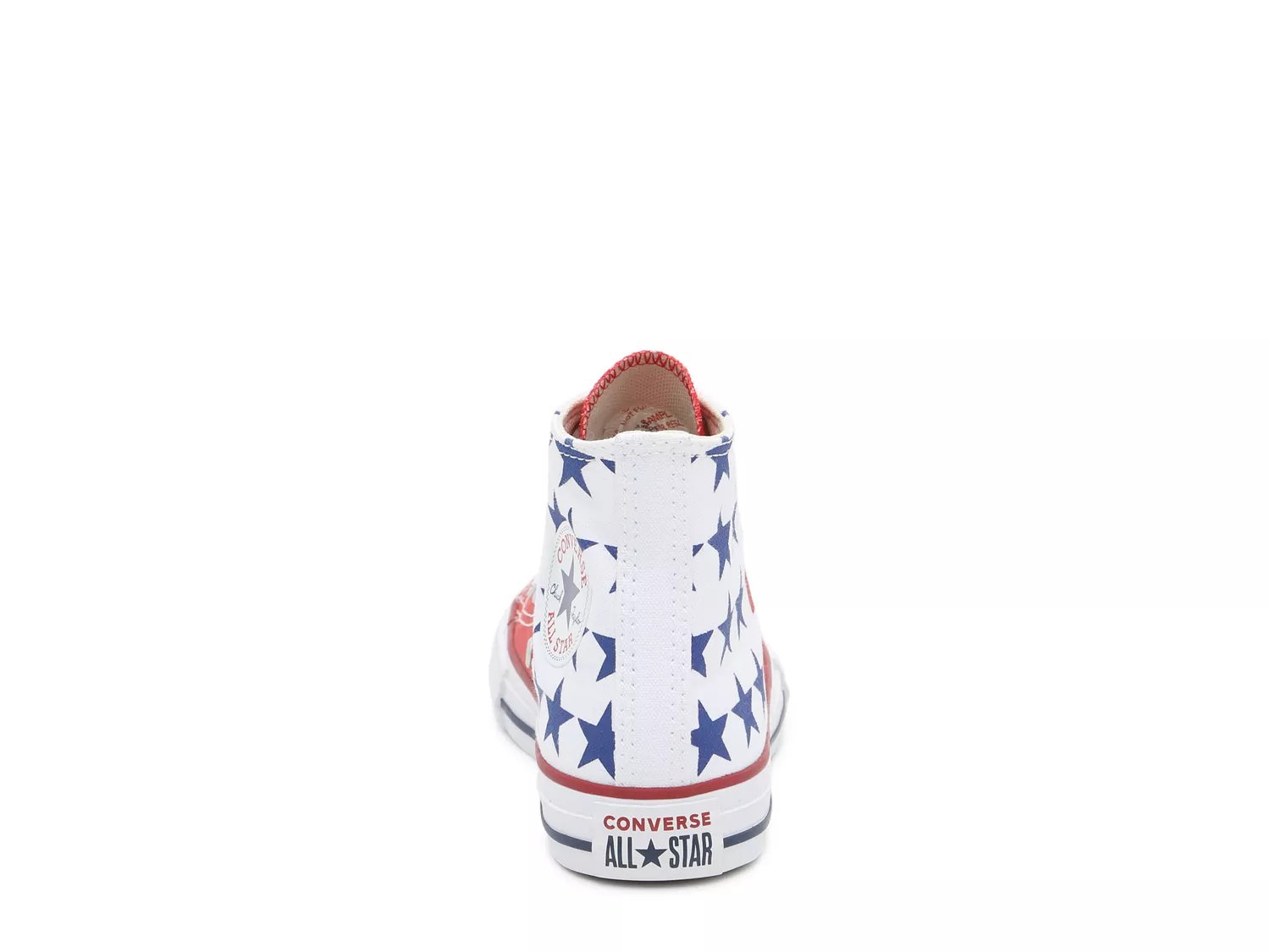 stars and stripes converse high tops