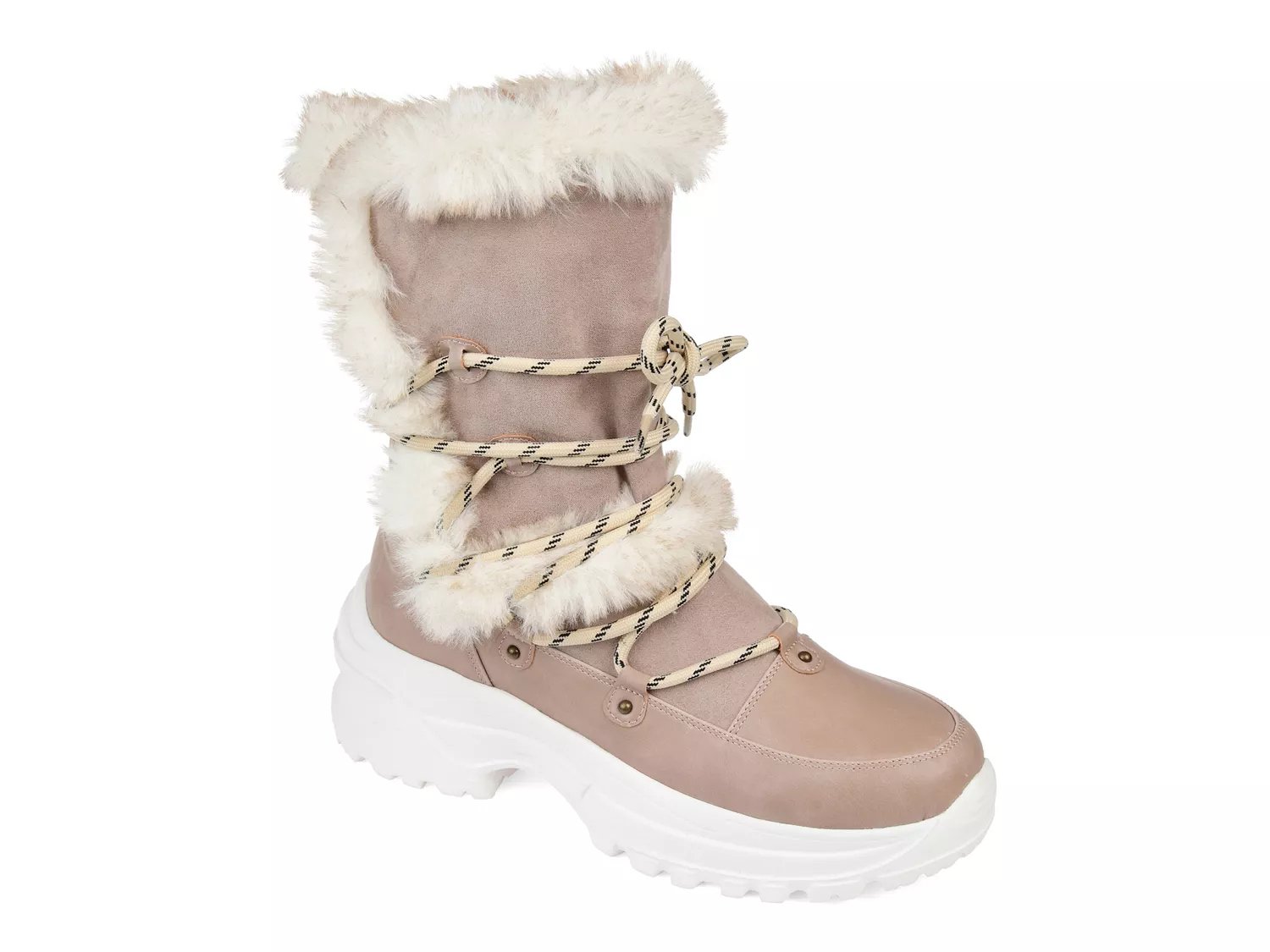 dsw shearling boots