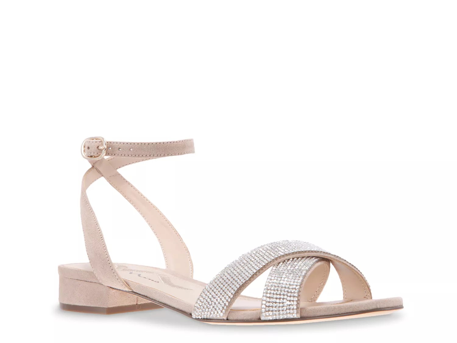 dsw white dress sandals