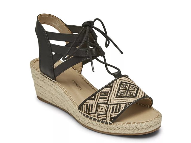 Rockport marah espadrille wedge pump shop