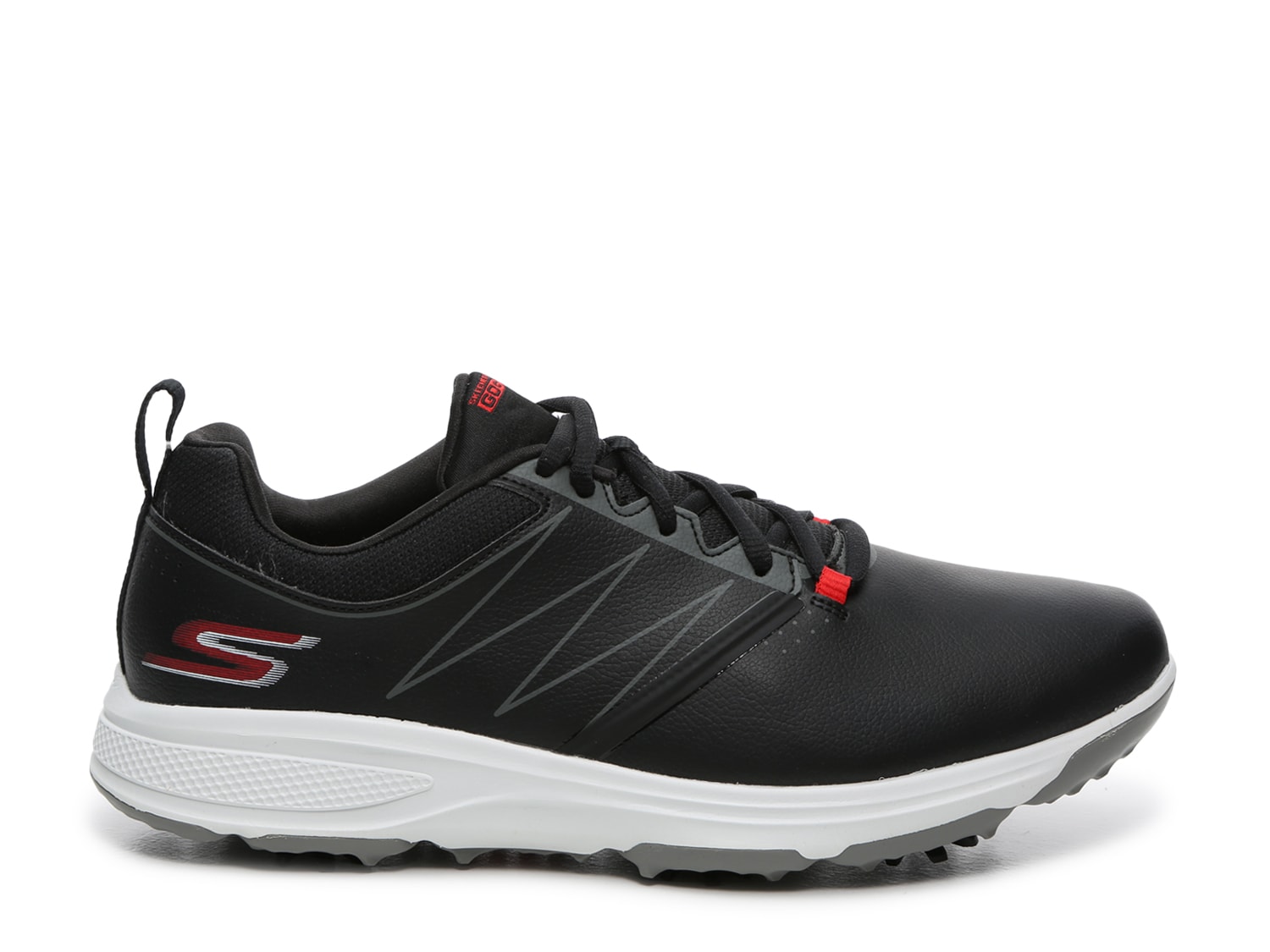 skechers black golf shoes