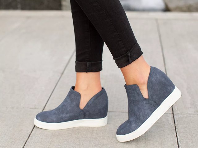 Journee Collection Cardi Wedge Sneaker Free Shipping DSW