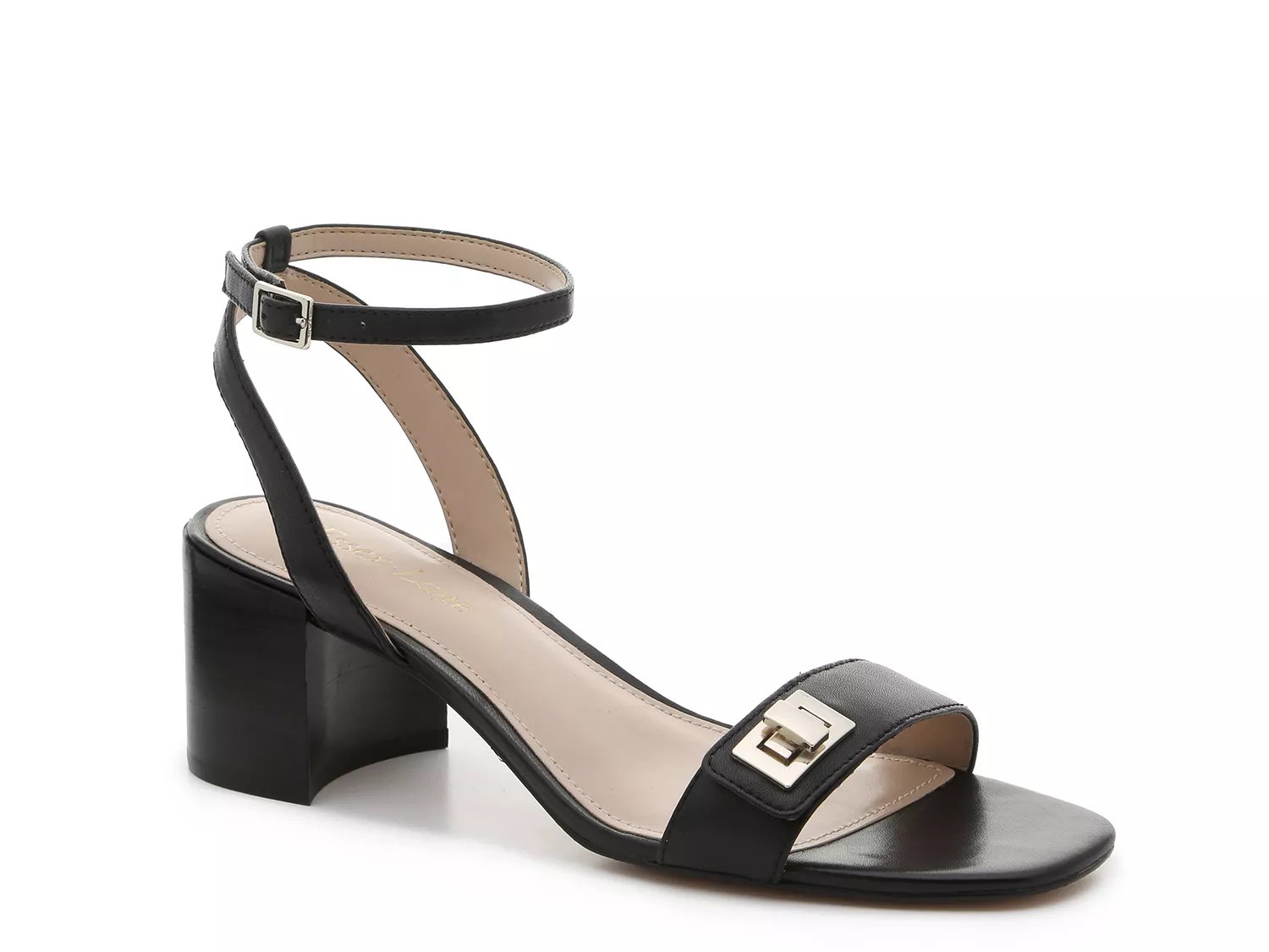 dsw black platform heels
