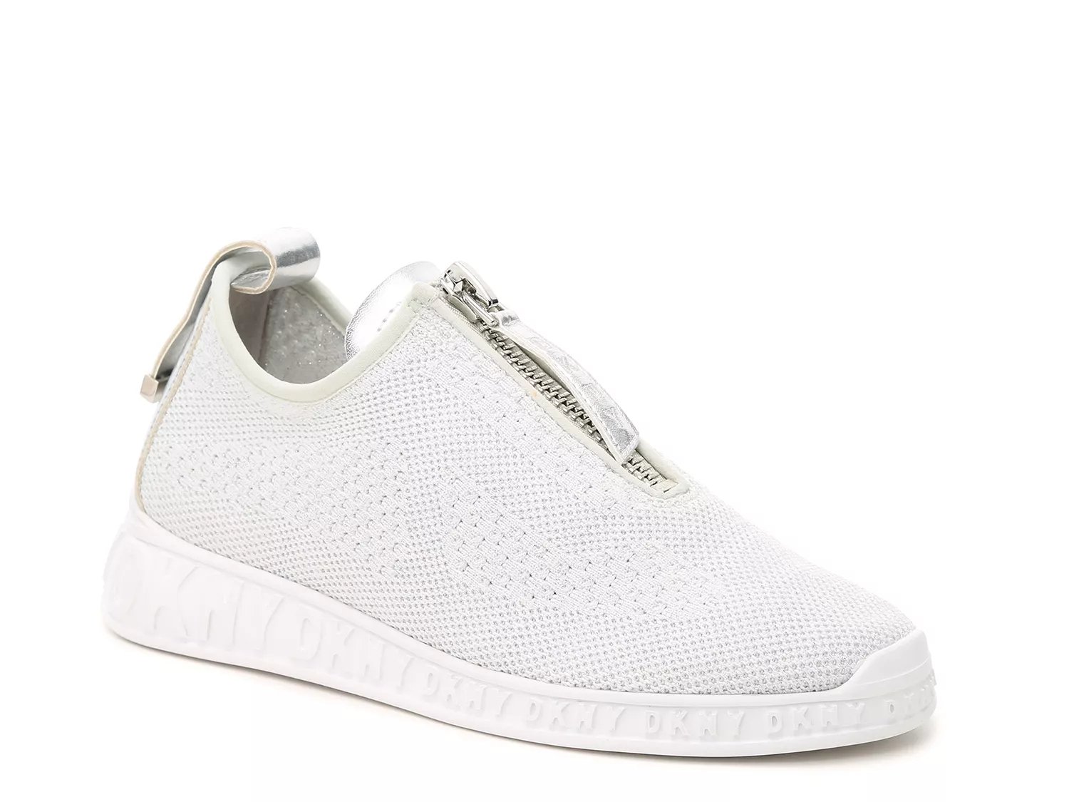 dsw silver sneakers