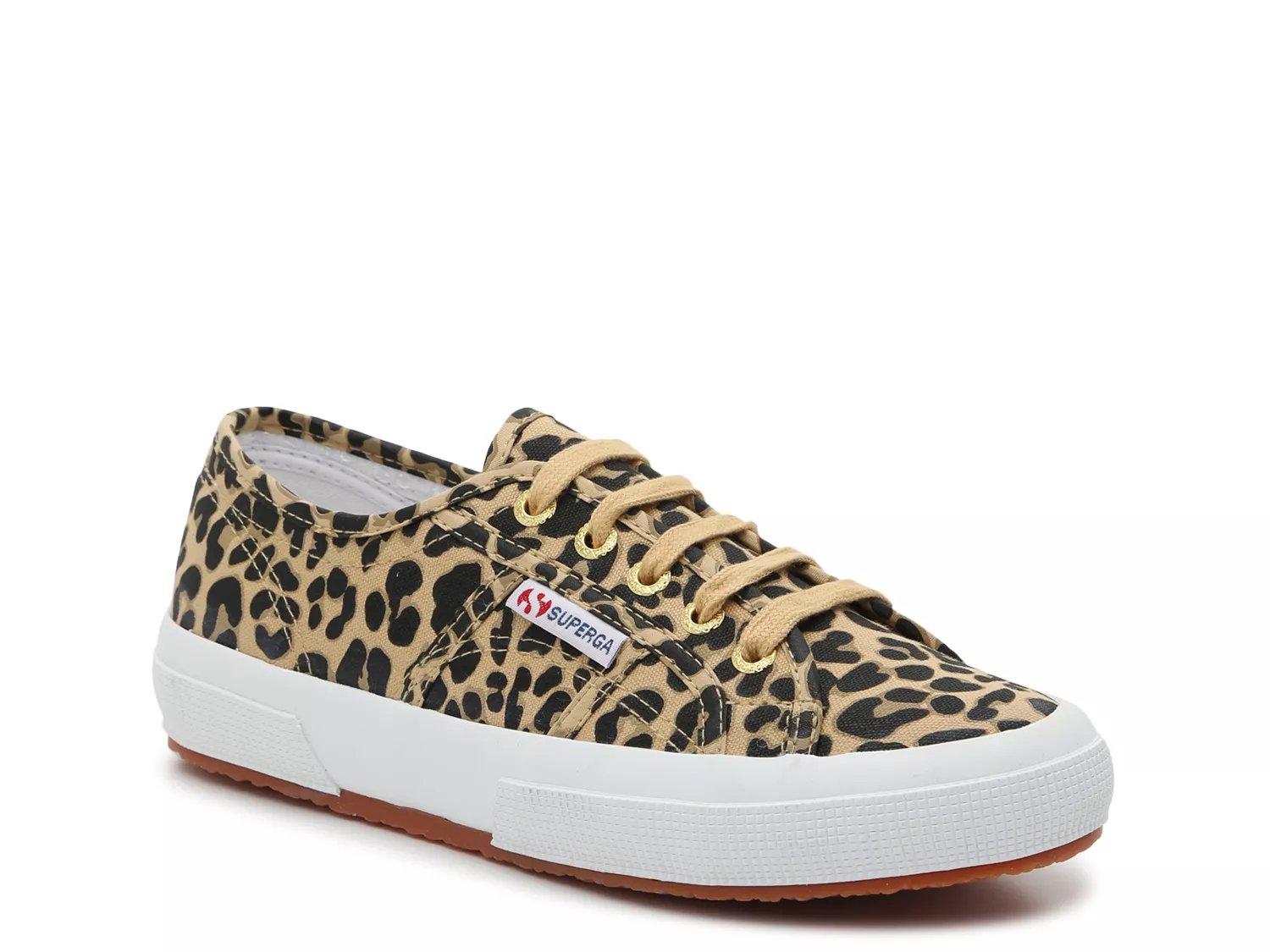 superga leopard print trainers