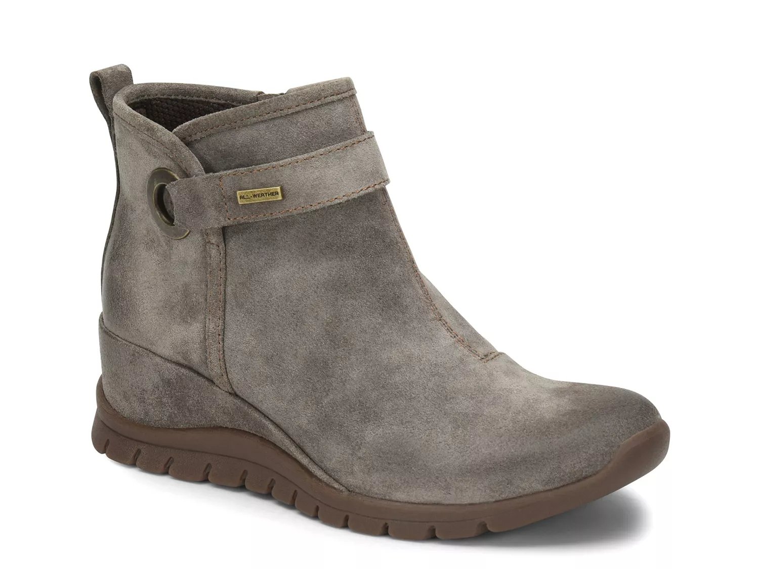 bionica richfield suede wedge boot