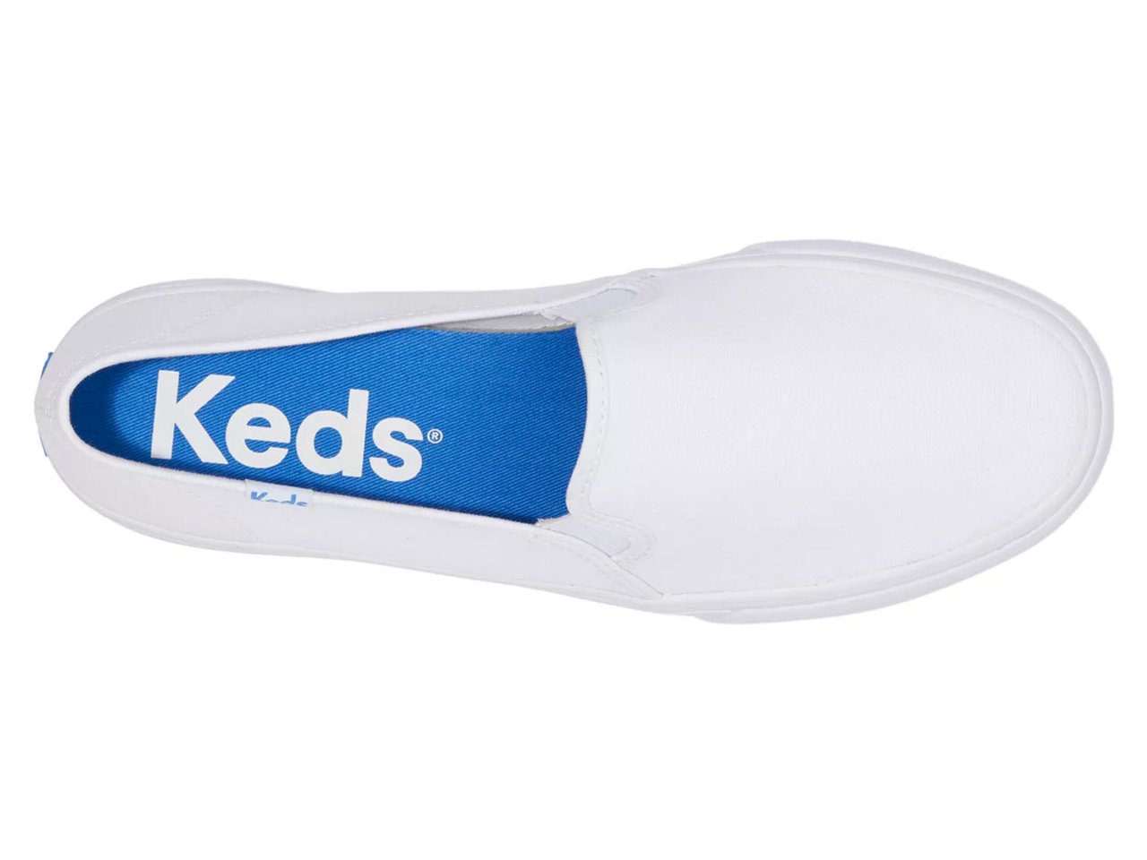 Keds Double Decker Canvas Slip on SNEAKERS Women s Size 9m White for sale online eBay