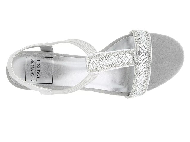 New york transit hotsell badgetastic wedge sandal