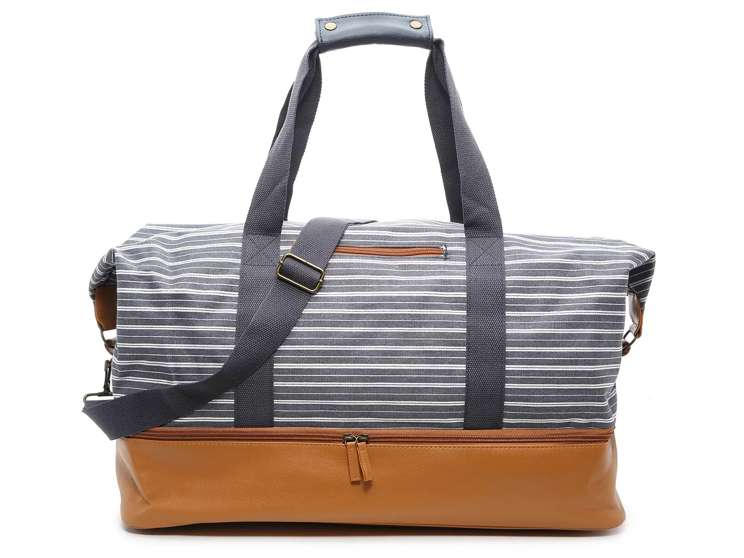 DSW Exclusive Free Striped Weekender Bag Womens | DSW