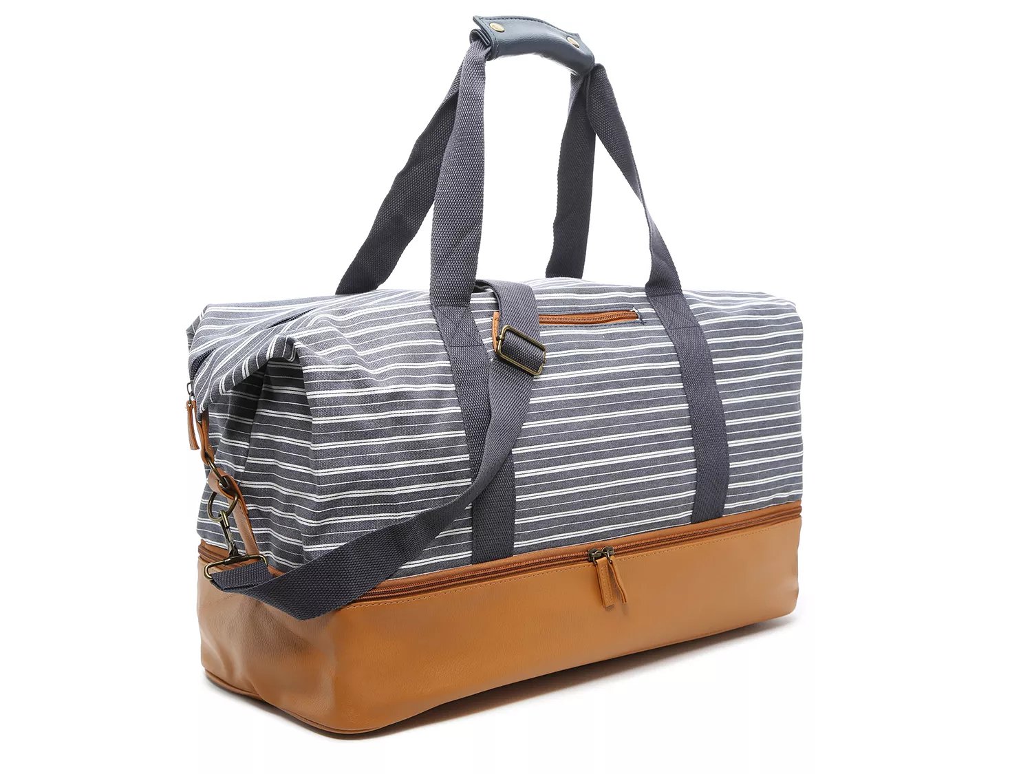 DSW Exclusive Free Striped Weekender Bag Womens DSW