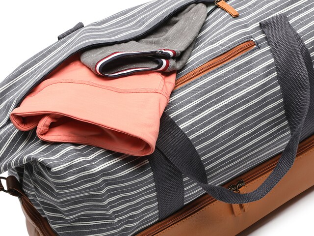 DSW Exclusive Free Striped Weekender Bag - Free Shipping | DSW