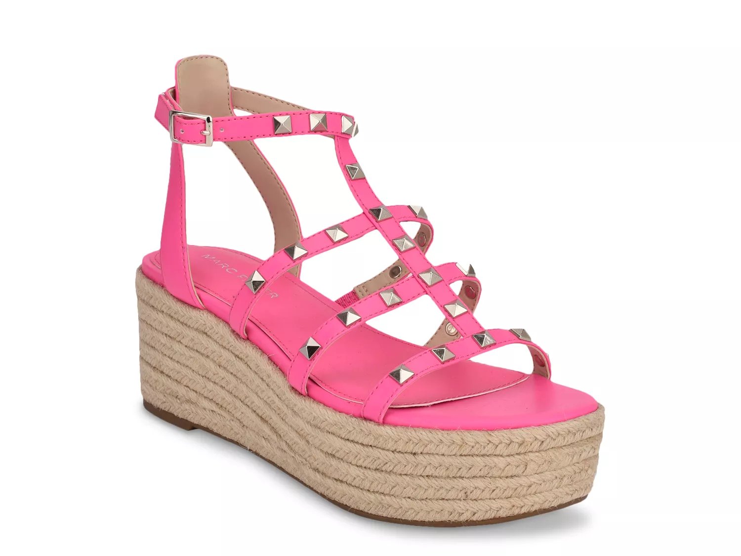 dsw hot pink sandals