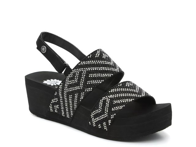 Yellow Box Shailene Wedge Sandal
